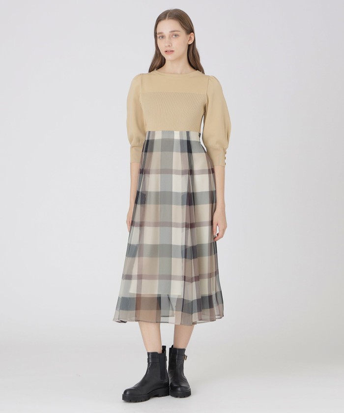 シフォンコンビドレス(508543912)｜阪急百貨店公式通販サイト｜阪急