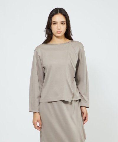 ウールモックロディ フリルブラウス