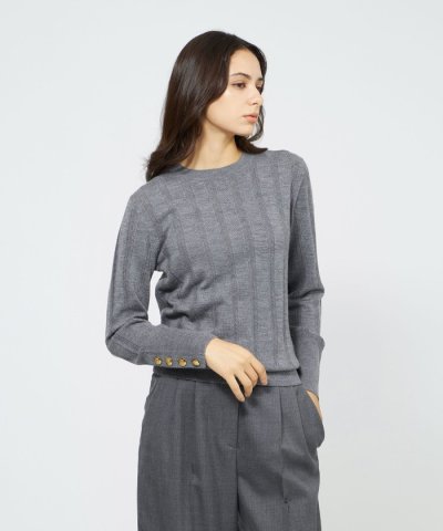 ヘリンボンニット