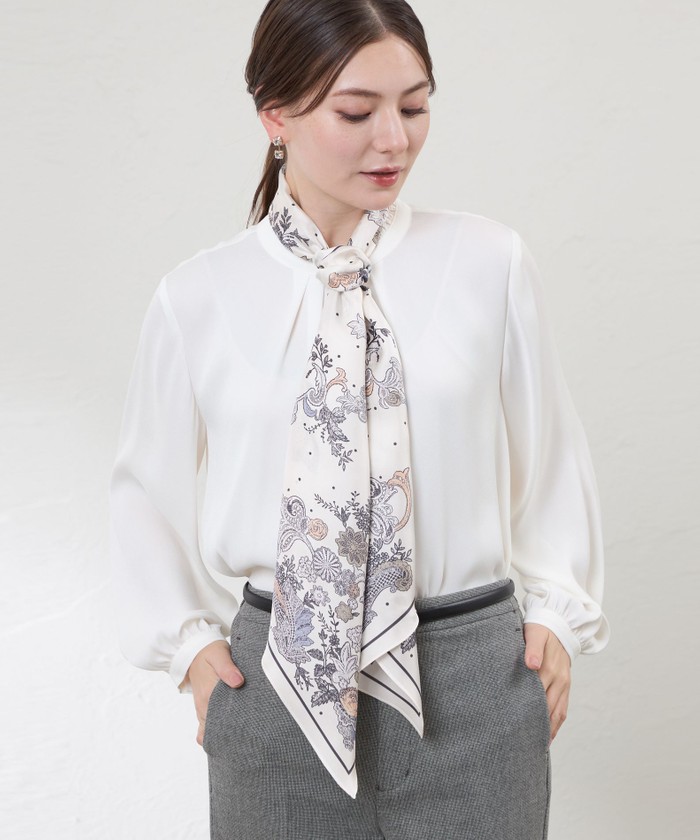 フラワーレーススカーフ(508569270)｜阪急百貨店公式通販サイト｜阪急