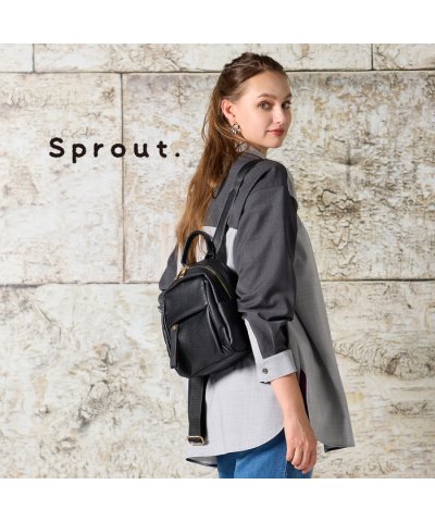 【L・3L】ウール混配色使いブラウス