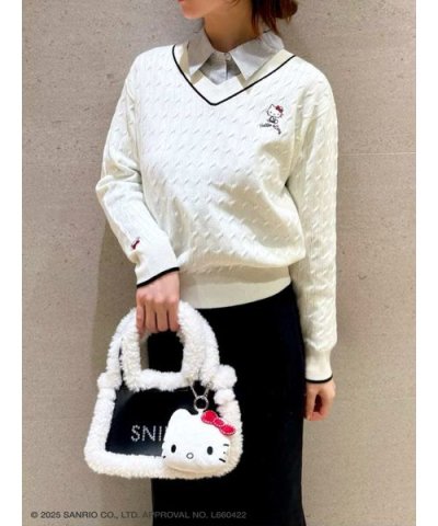 【HELLO KITTY】ケーブルプルオーバー