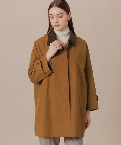 【WEB・一部店舗限定】【ROSLEY/ロズリー】コットンナイロンピーチコート