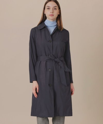 【BANTON/バントン】パウダータフタステンカラーコート