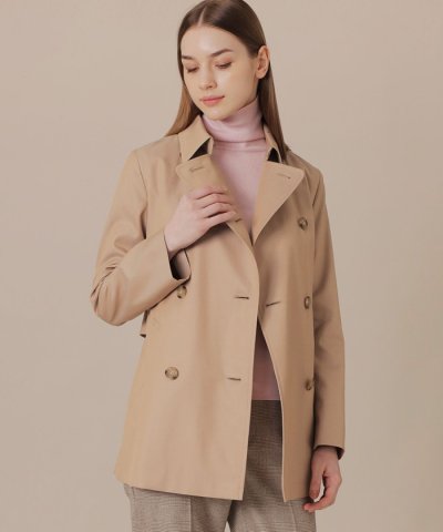 【GABARDINE 19】【LOGIE/ロージー】ショートトレンチコート