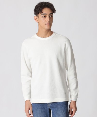 ダブルフェイスワッフルTシャツ