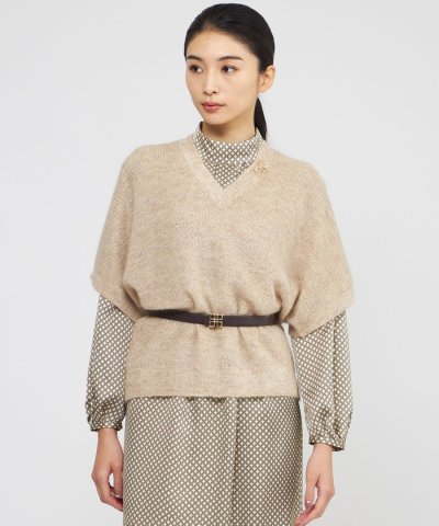 シークインモヘヤ　プルオーバー