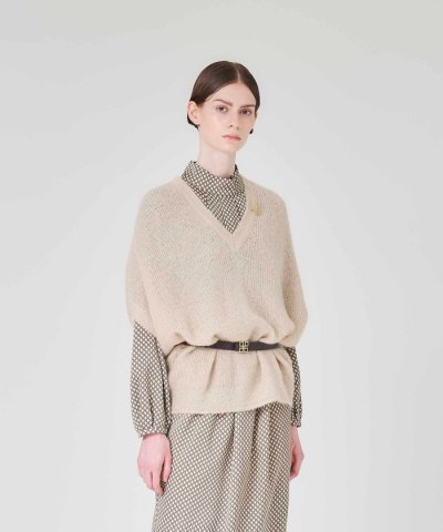 シークインモヘヤ　プルオーバー