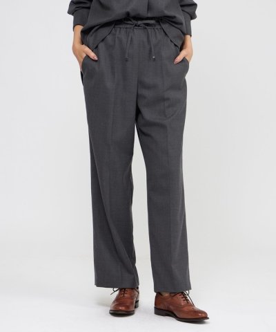 【eclat掲載】【防しわ性】ウォッシャブルストレッチ　パンツ