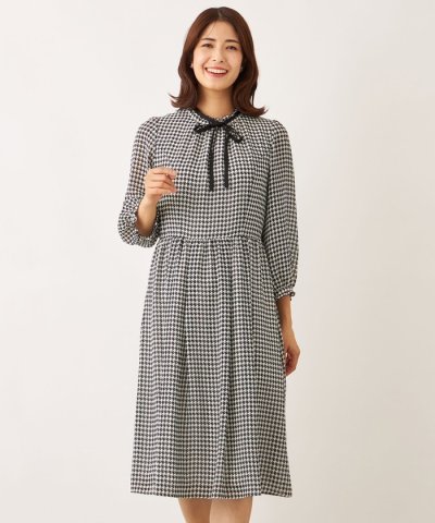 ジョーゼット千鳥 ワンピース