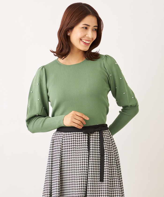 グリーン系｜ニット・セーター｜TO BE CHIC(トゥー ビー シック)｜阪急