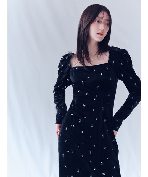 ブラック系｜ワンピース・ドレス｜FRAY I.D(フレイ アイディー)｜阪急