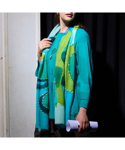 リリアンビューティ Liliane Burty インド製ウールストール