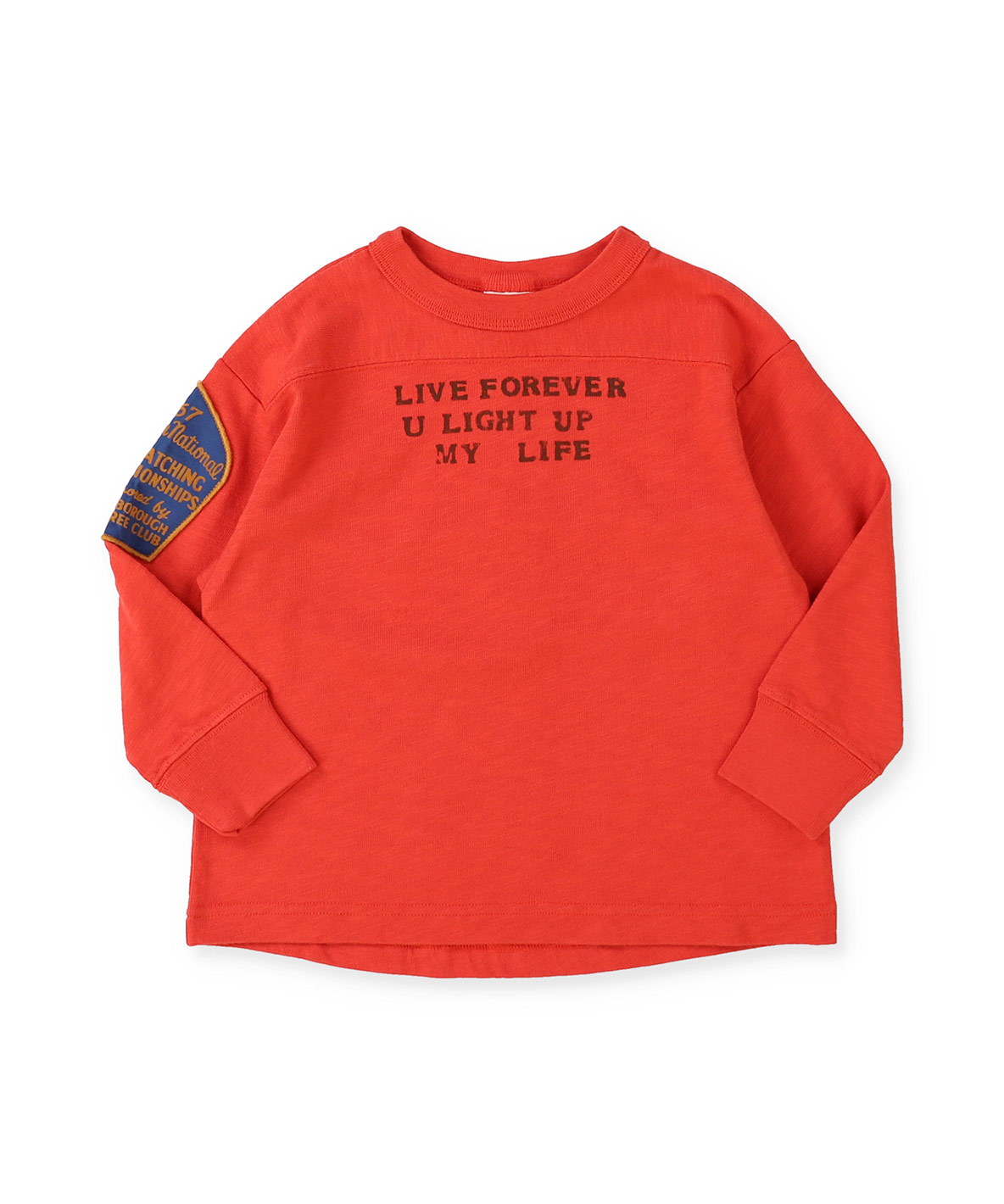 DENIMDUNGAREE デニムダンガリー DENIM DUNGAREE Scribble Long Sl オレンジ 135