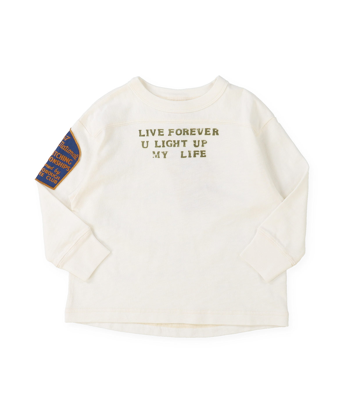 DENIMDUNGAREE デニムダンガリー DENIM DUNGAREE Scribble Long Sl ホワイト 2（Ladies-L）/L