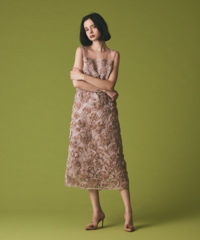 フラワーembドレス