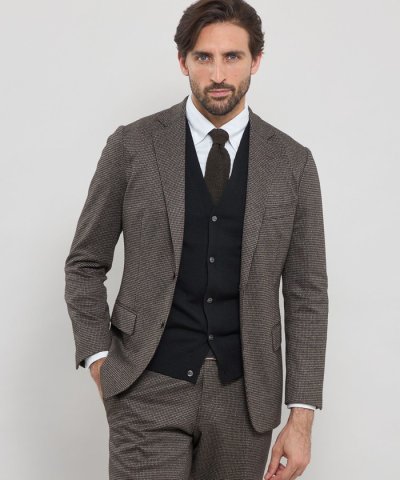 【WEB・一部店舗限定】【FLEX JERSEY】ハウンドトゥースジャージーセッ