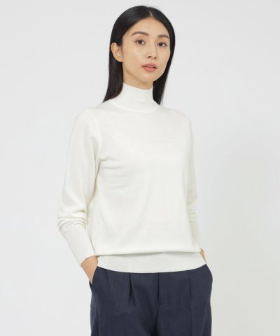 【WEB・一部店舗限定】ウォッシャブルウール　プルオーバー