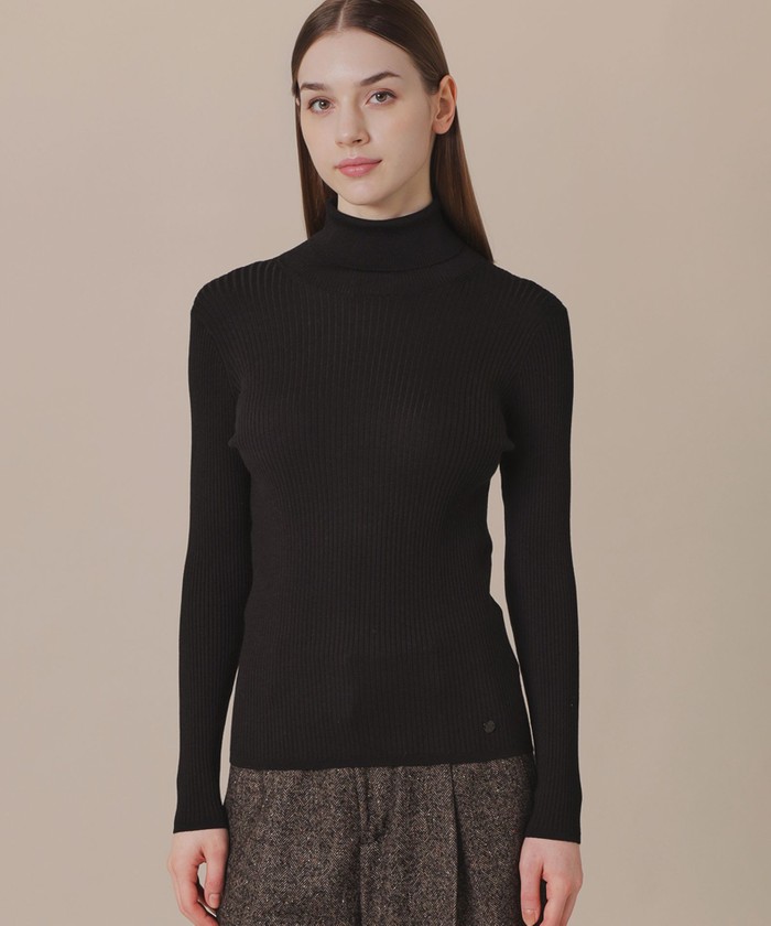 614y*美品 マッキントッシュ ロンドン 上質 カシミヤ100% ニット. ブラック系｜ニット・セーター｜MACKINTOSH LONDON(マッキントッシュ