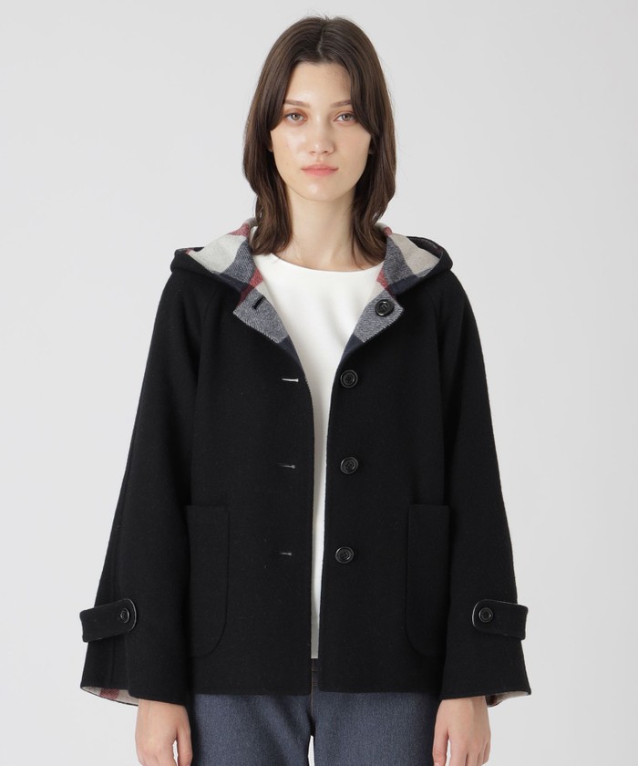 一部店舗限定】クレストブリッジチェックリバーシブルコート(508543922