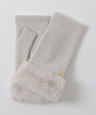 フィンガーレスファーグローブ