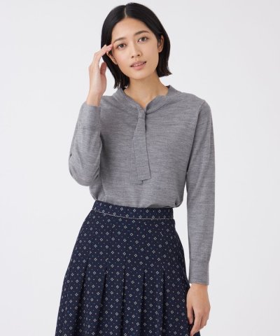 【ウォッシャブル】エクストラファインウールプルオーバー