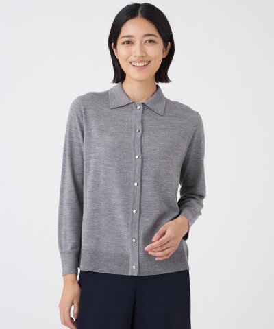 【ウォッシャブル】エクストラファインウールプルオーバー