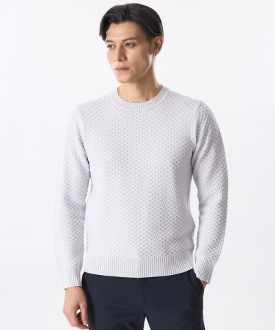 ハニーネストクルーネックニット