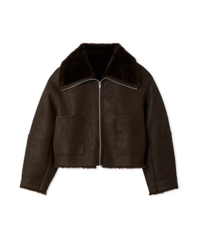 ボンディングリバーシブルショートジャケット