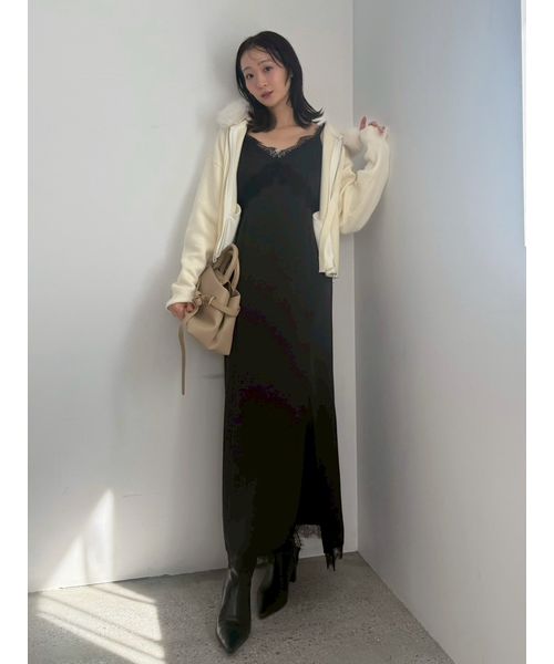 限定カラー】レーストリムキャミワンピース(508580121)｜阪急百貨店