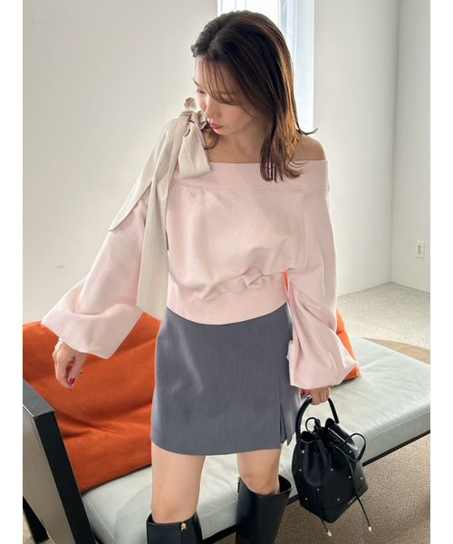 FRAYI. D シンプルスカショーパン GRY 0