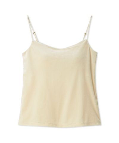 ベロアカップインキャミソール