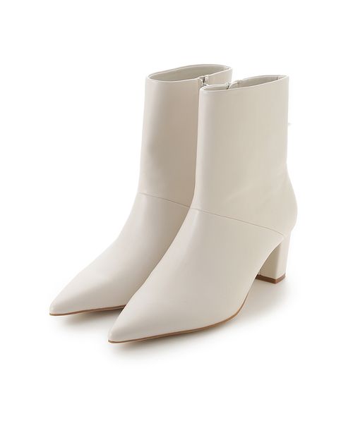 FRAYI. D ポインテッドトゥショートブーツ IVR 37