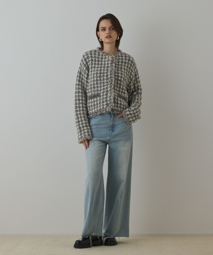 グレー系｜カーディガン｜GRACE CONTINENTAL(グレースコンチネンタル