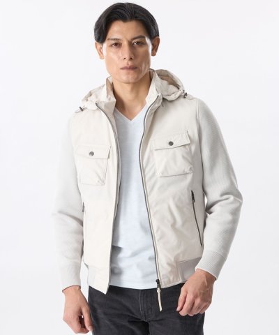 ポリエステルツイルコンビブルゾン