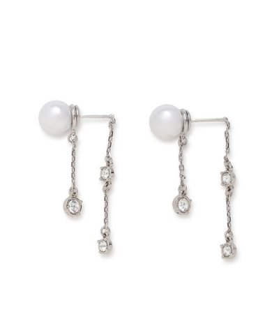 ショートスイングビジューピアス