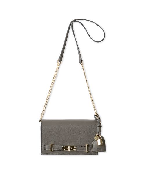 ビジューツイストバックルショルダーバッグ(508584530)｜阪急百貨店