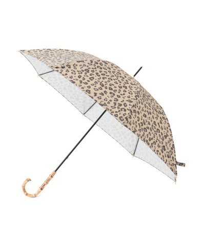 【晴雨兼用】レオパード長傘