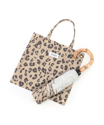 【晴雨兼用】レオパード柄ミニ傘