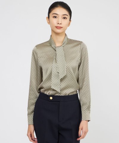 【Nikkei magazine掲載】【ウォッシャブル】デュアルサークルプリント