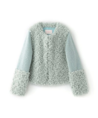 【LEMONPLET】エコファーファーリージャケット《WEB＆EPOCA THE