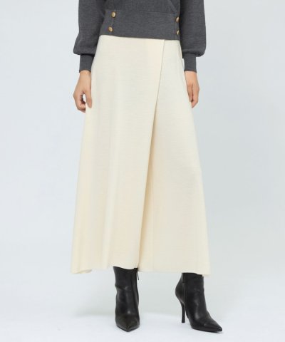 【La maglia】 ニットワイドパンツ