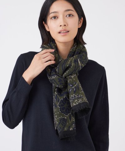 【ウォッシャブル】インポートペイズリーストール