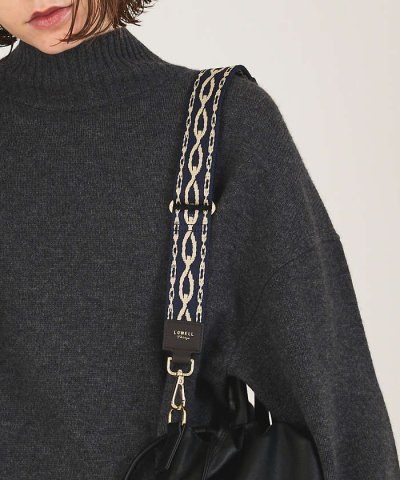 【単品】テープショルダー/オリジナル柄（ゴールド金具）