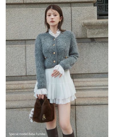 リップルラインミニスカショーパン