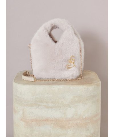 【WEB限定カラーあり】ファーバッグ