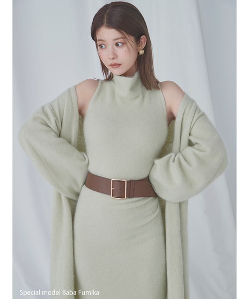 HIGH QUALITY】メリノウールアメスリニットワンピース(508585615