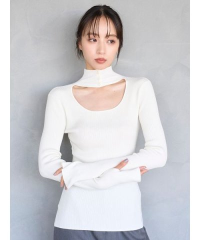 2wayハイネックプルオーバー