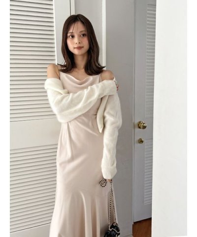 【HIGH QUALITY】ファインメリノウールショートカーディガン