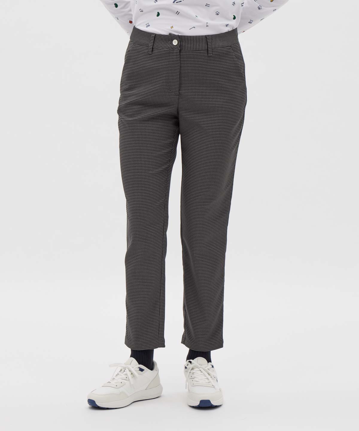 【88】春夏 マンシングウェア mボーイ ストレッチ ジャカードパンツ 青 88】春夏 マンシングウェア mボーイ ストレッチ ジャカードパンツ 青